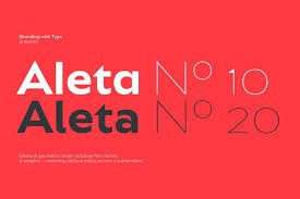 Bw Aleta No 20 Font preview